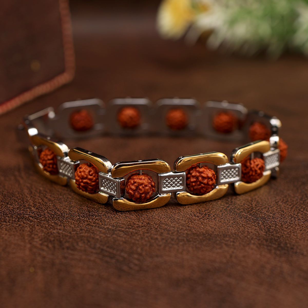 Bhai-Bahen Rudraksha Rakshabandhan Bracelet