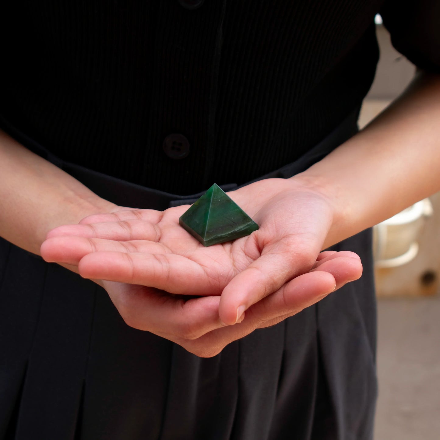 Amazonite Pyramid
